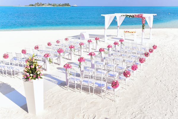 Wedding in Cyprus - celebration on the beach